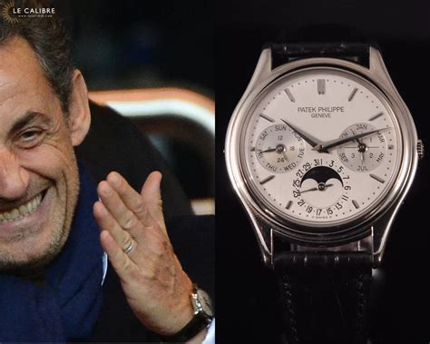 sarkozy montre rolex|patek philippe rolex.